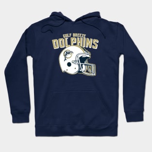 Gulf Breeze Dolphins football Hoodie